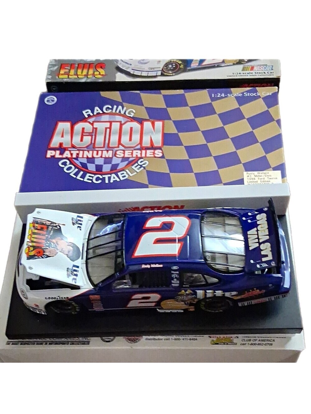 Action Racing Collectables 1:24 Scale Stock Car Elvis 1998 Limited Edition